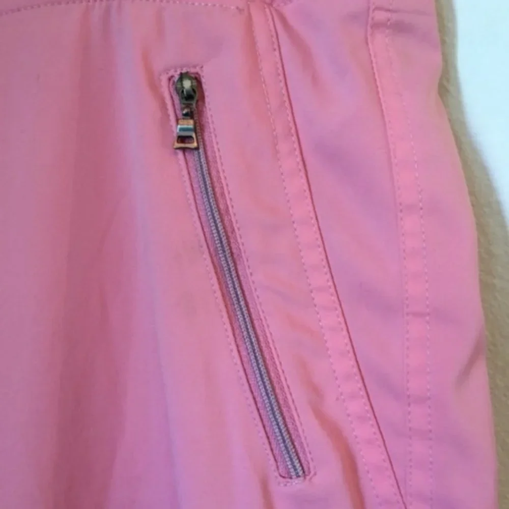 Tail Tech Coral Pink Womens Golf Capris Pants Moisture Wicking 8 - Picture 4 of 7